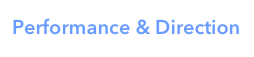 Performance & Direction